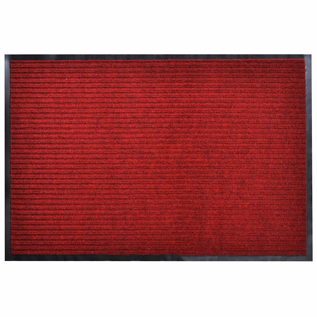 Door Mat Red 90 x 120 cm PVC