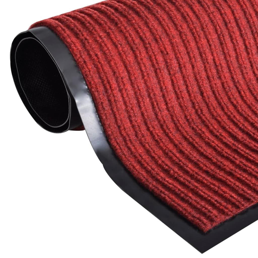 Door Mat Red 120 x 180 cm PVC