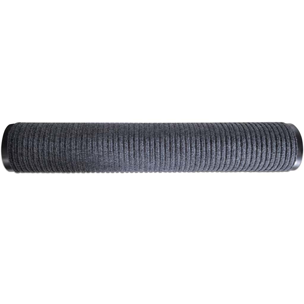 Door Mat Grey 120 x 180 cm PVC