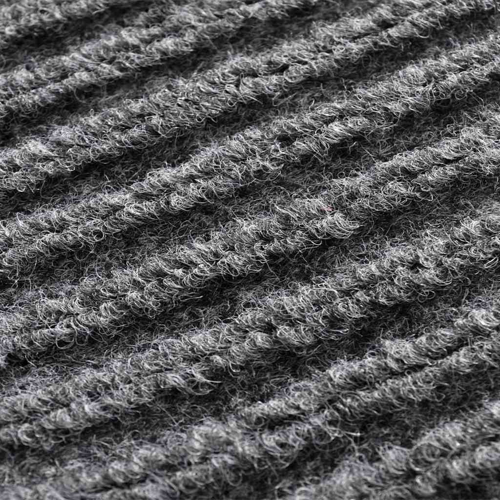 Door Mat Grey 120 x 180 cm PVC