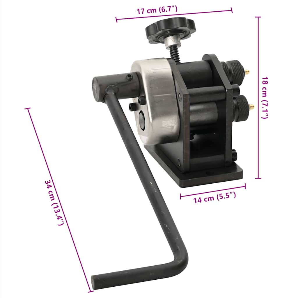 Manual Roll Bending Machine