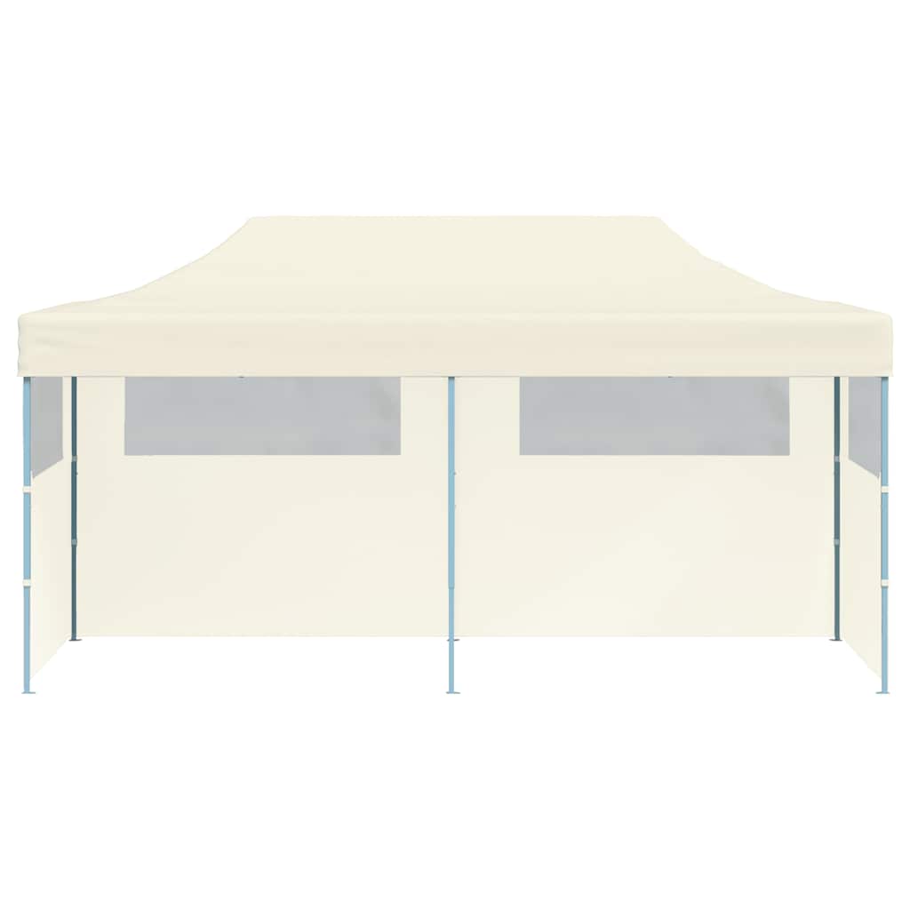 Cream Foldable Pop-up Party Tent 3 x 6 m