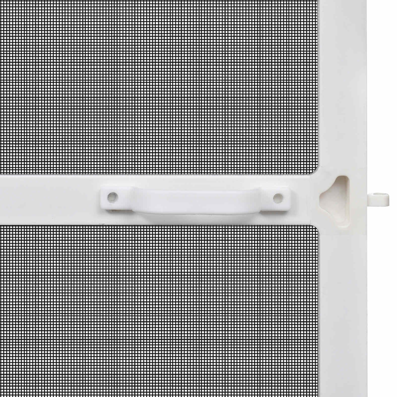 Hinged Insect Screen Manual White and Black 120 x 240 cm