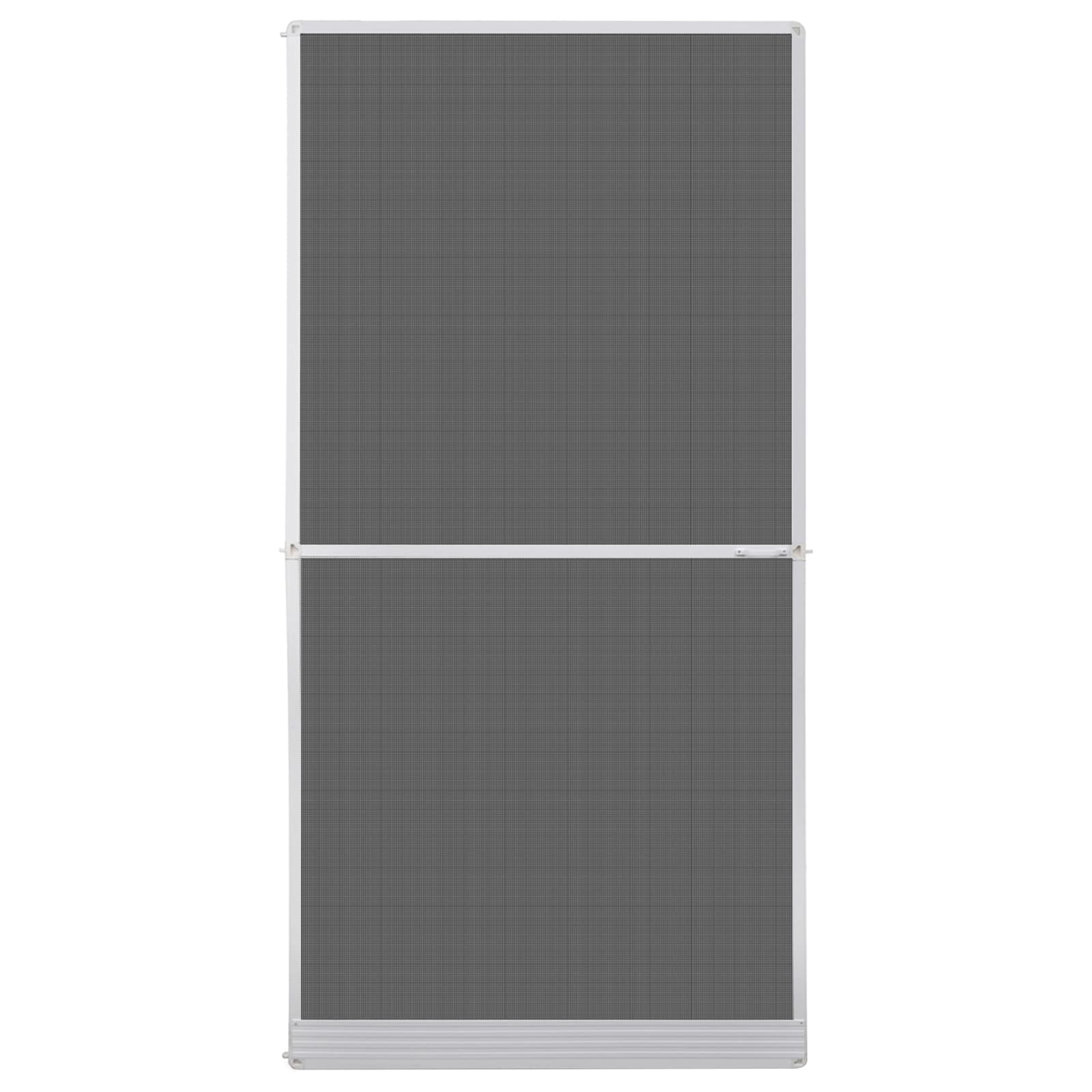 Hinged Insect Screen Manual White and Black 120 x 240 cm