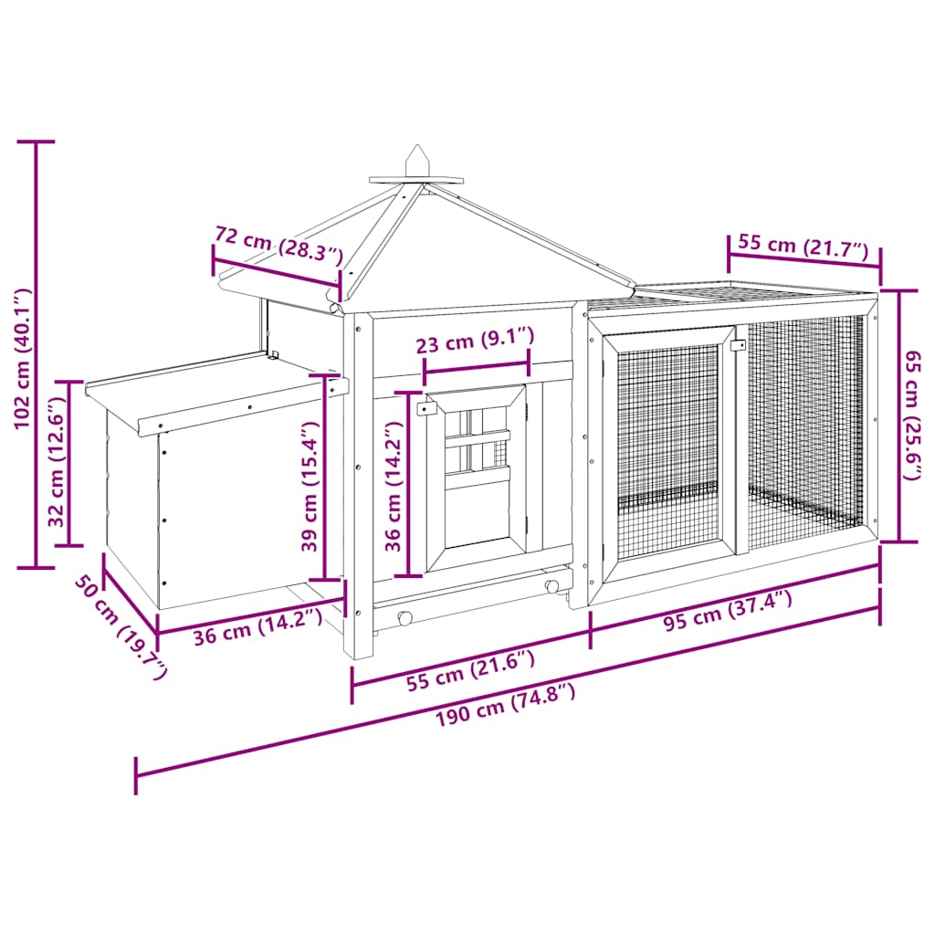 Outdoor Chicken Coop