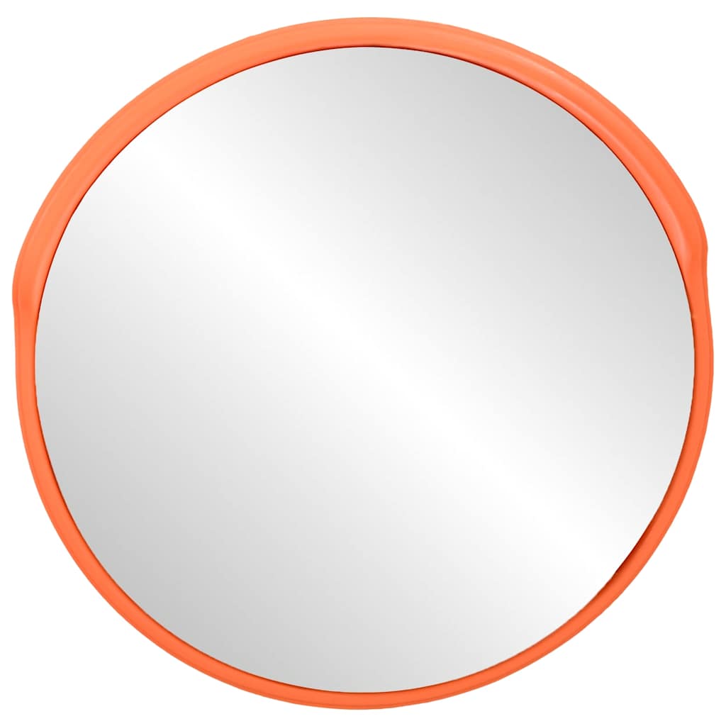 Convex Traffic Mirror PC Plastic Orange 45 cm Outdoor