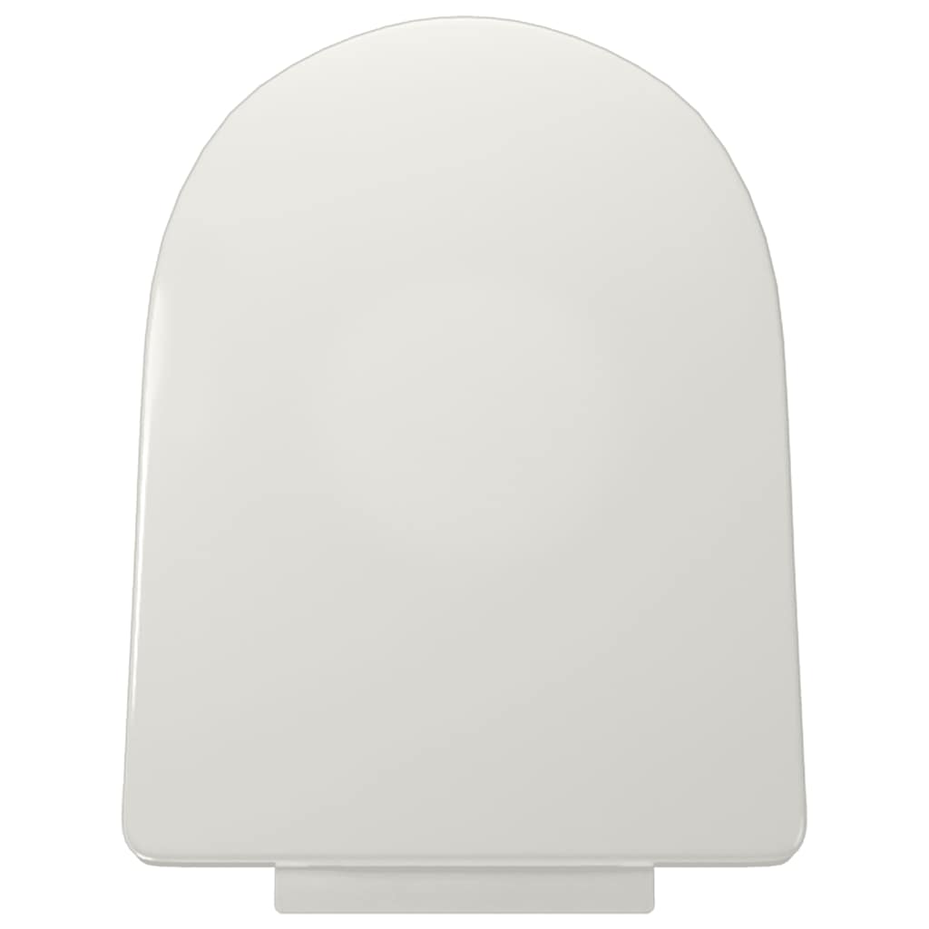 White Soft-close Toilet Seat Square