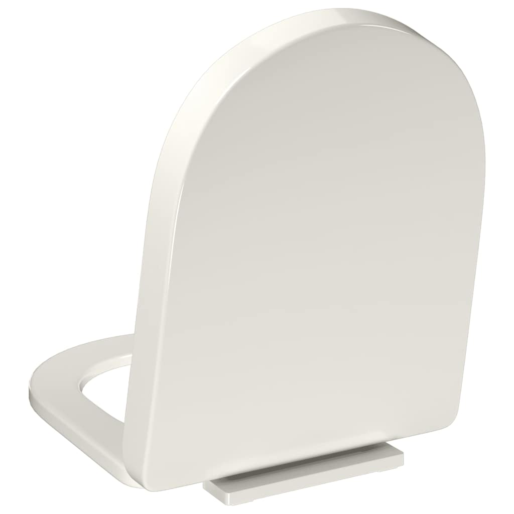 White Soft-close Toilet Seat Square