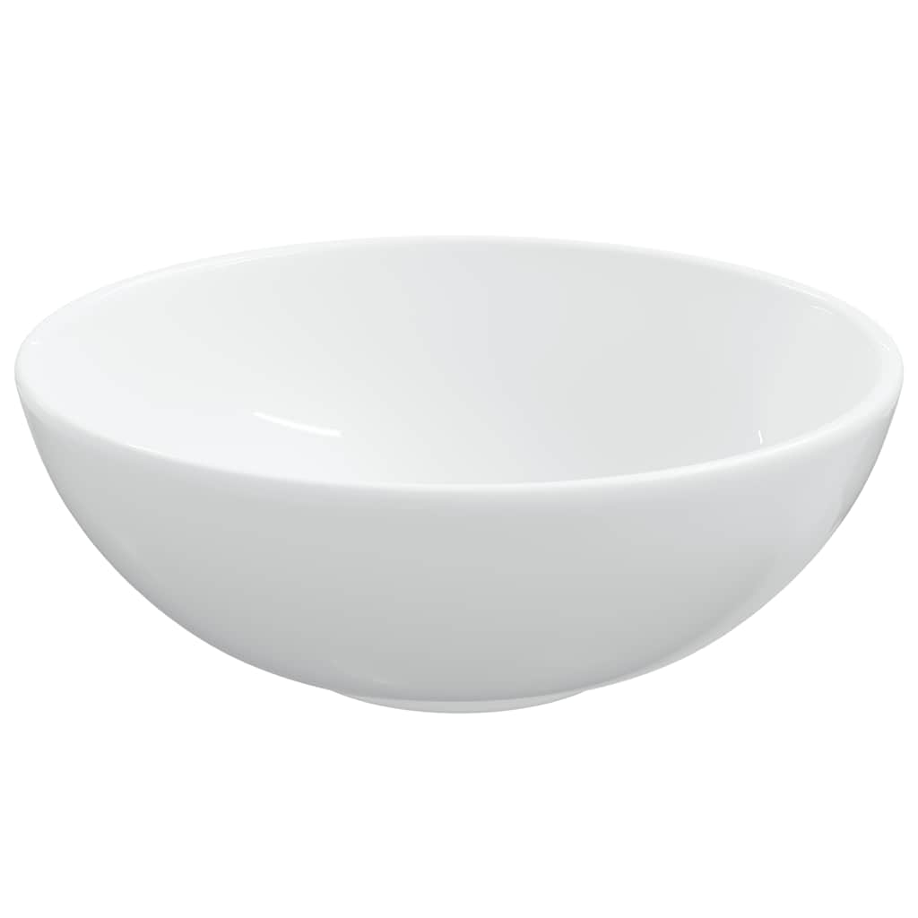 Wash Basin White 28x28x10 cm Ceramic