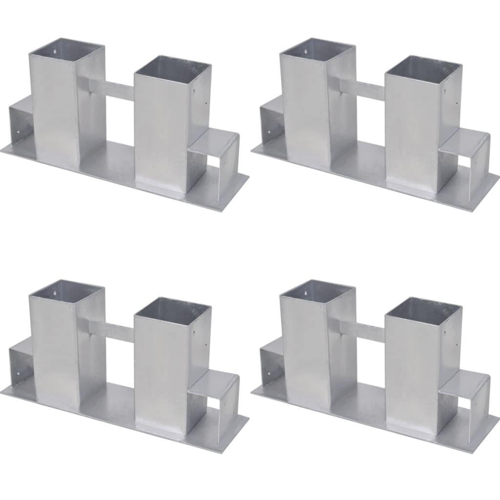 | Firewood Stack Aid | 4 pcs 34 x 10 x 15 cm Steel