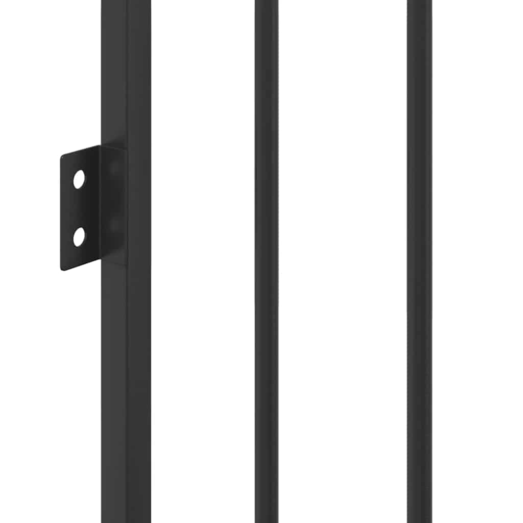 Pet Fireplace Fence Steel Black