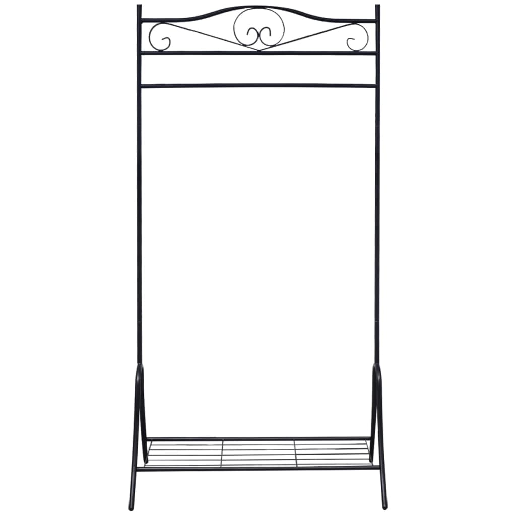 Clothing Rack Black Steel