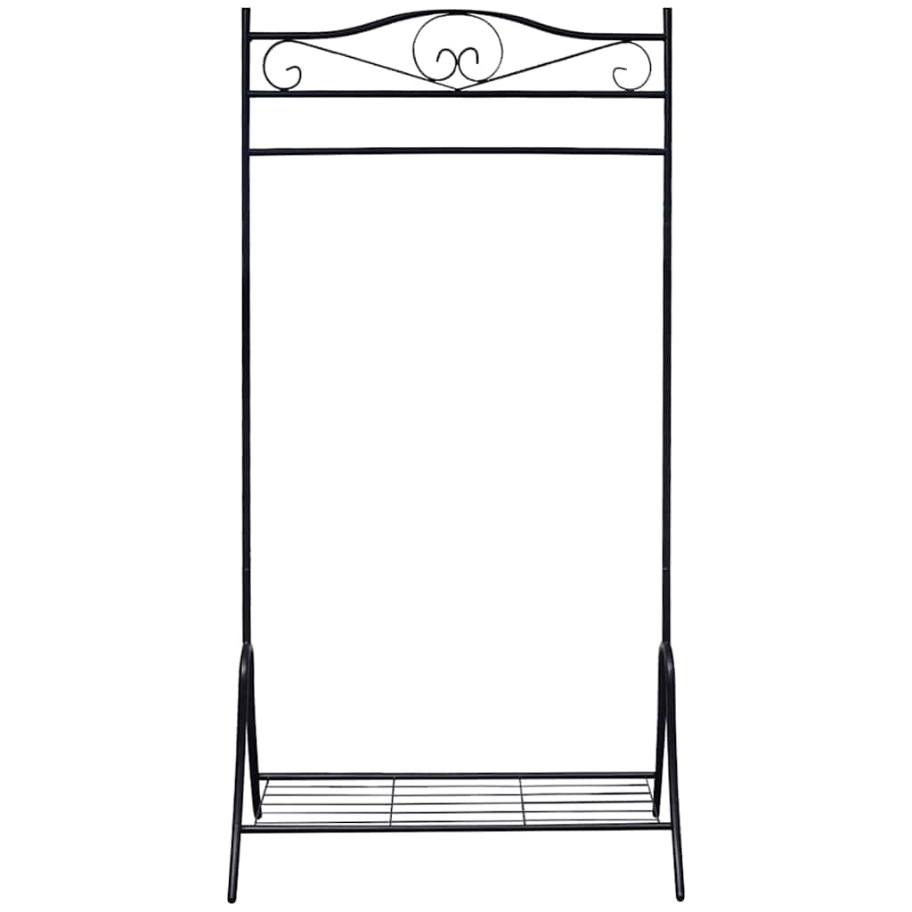 Clothing Rack Black Steel