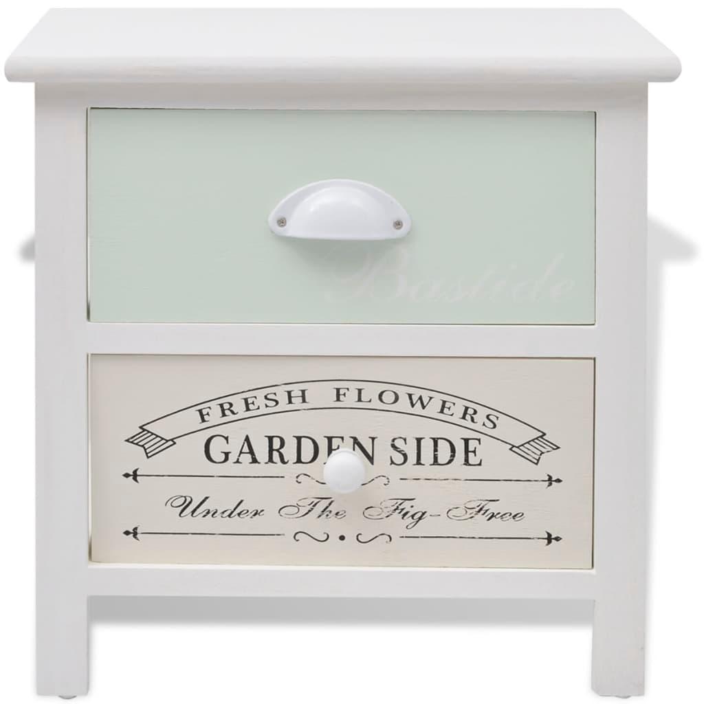 French Bedside Cabinet Wood