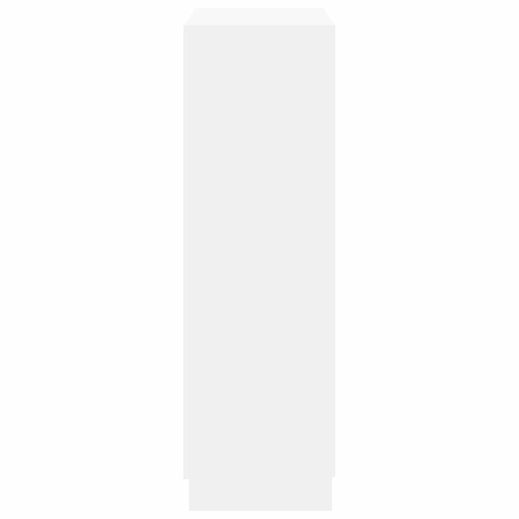 Shoe Cabinet 7 Shelves White