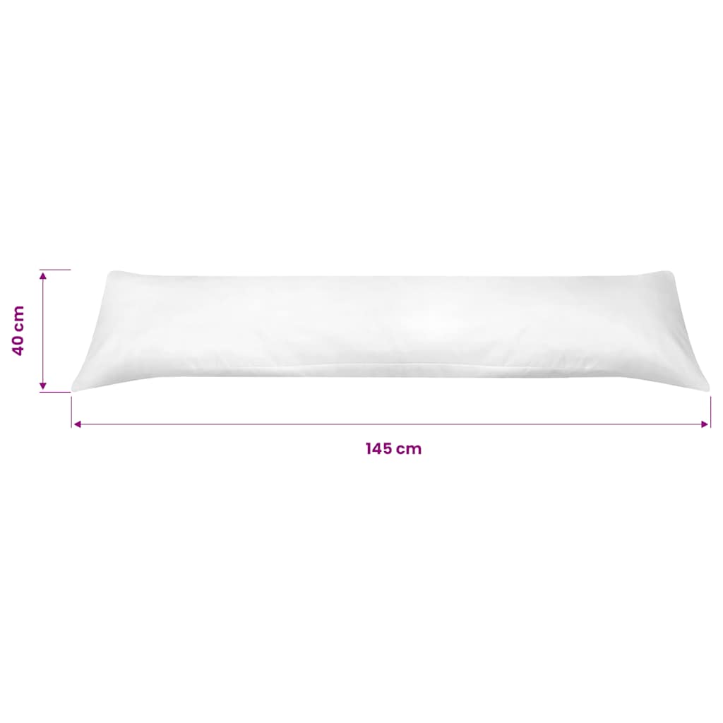 Side Sleeper Body Pillow 40x145 cm White