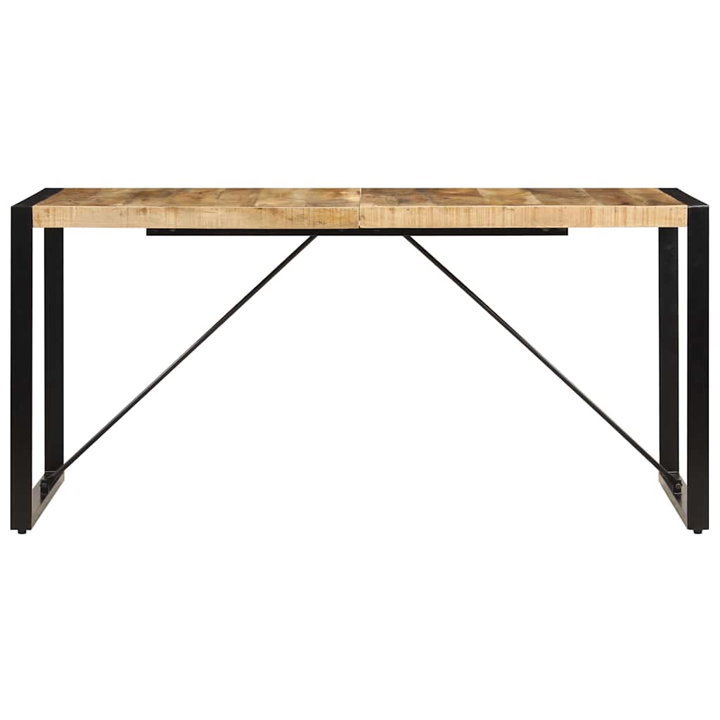 Dining Table 160x80x75 cm Solid Mango Wood