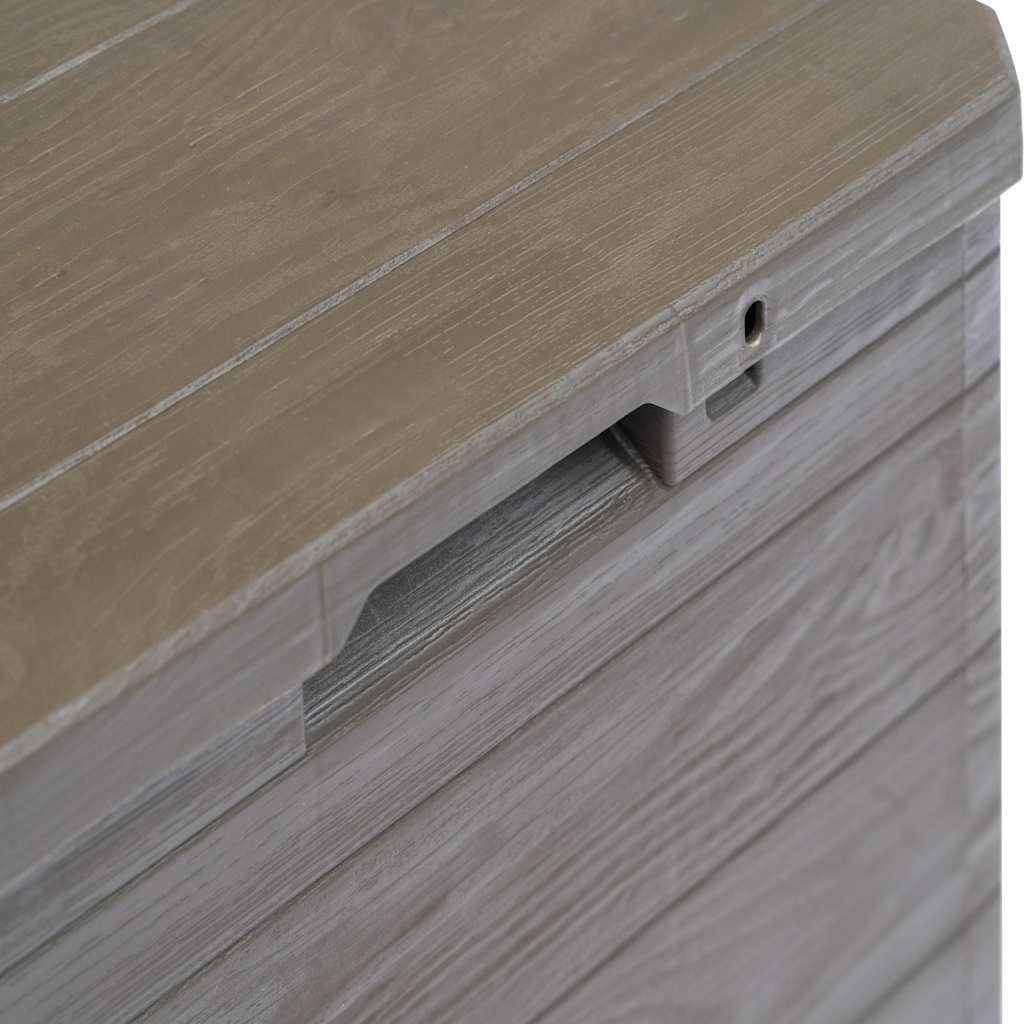 Garden Storage Box 90 L Brown