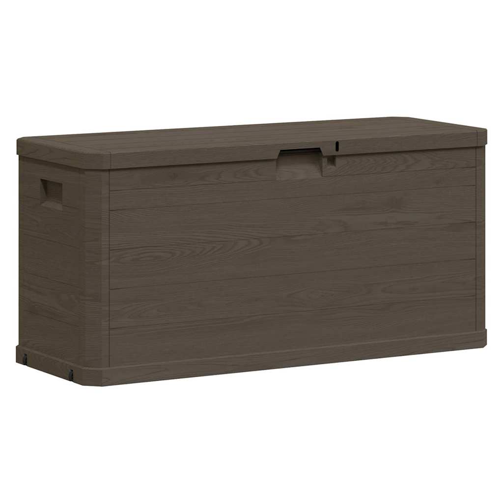 Garden Storage Box 280 L Brown