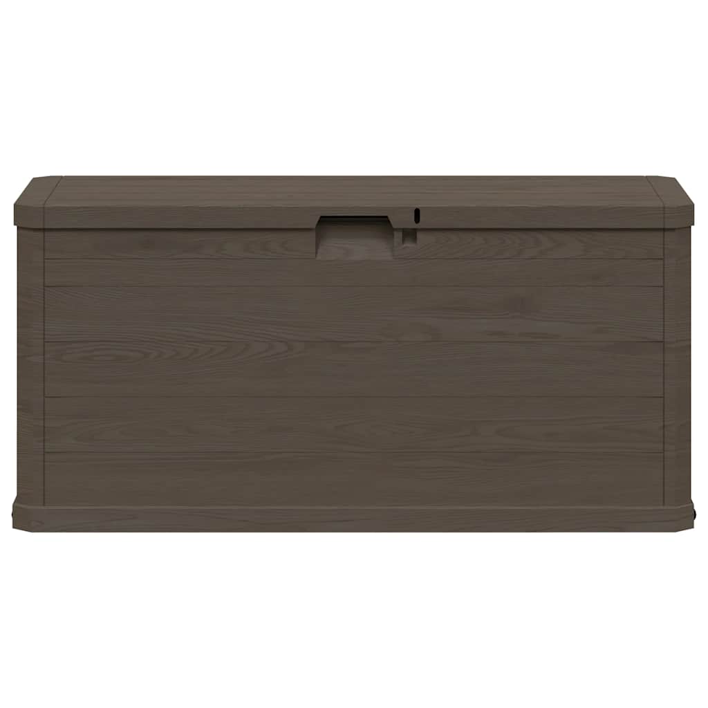 Garden Storage Box 280 L Brown