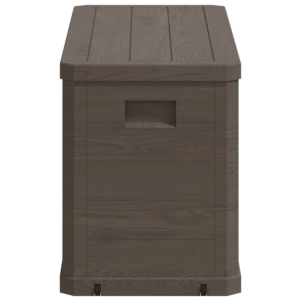 Garden Storage Box 280 L Brown