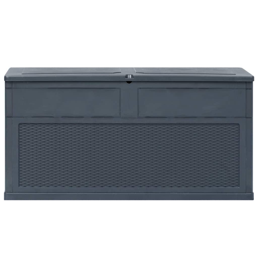 Garden Storage Box 320 L Anthracite