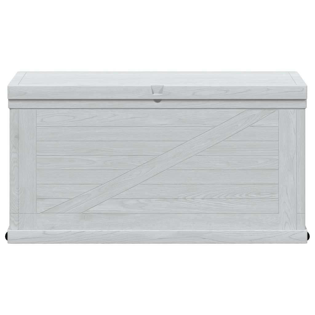 Garden Storage Box 420 L Light Grey