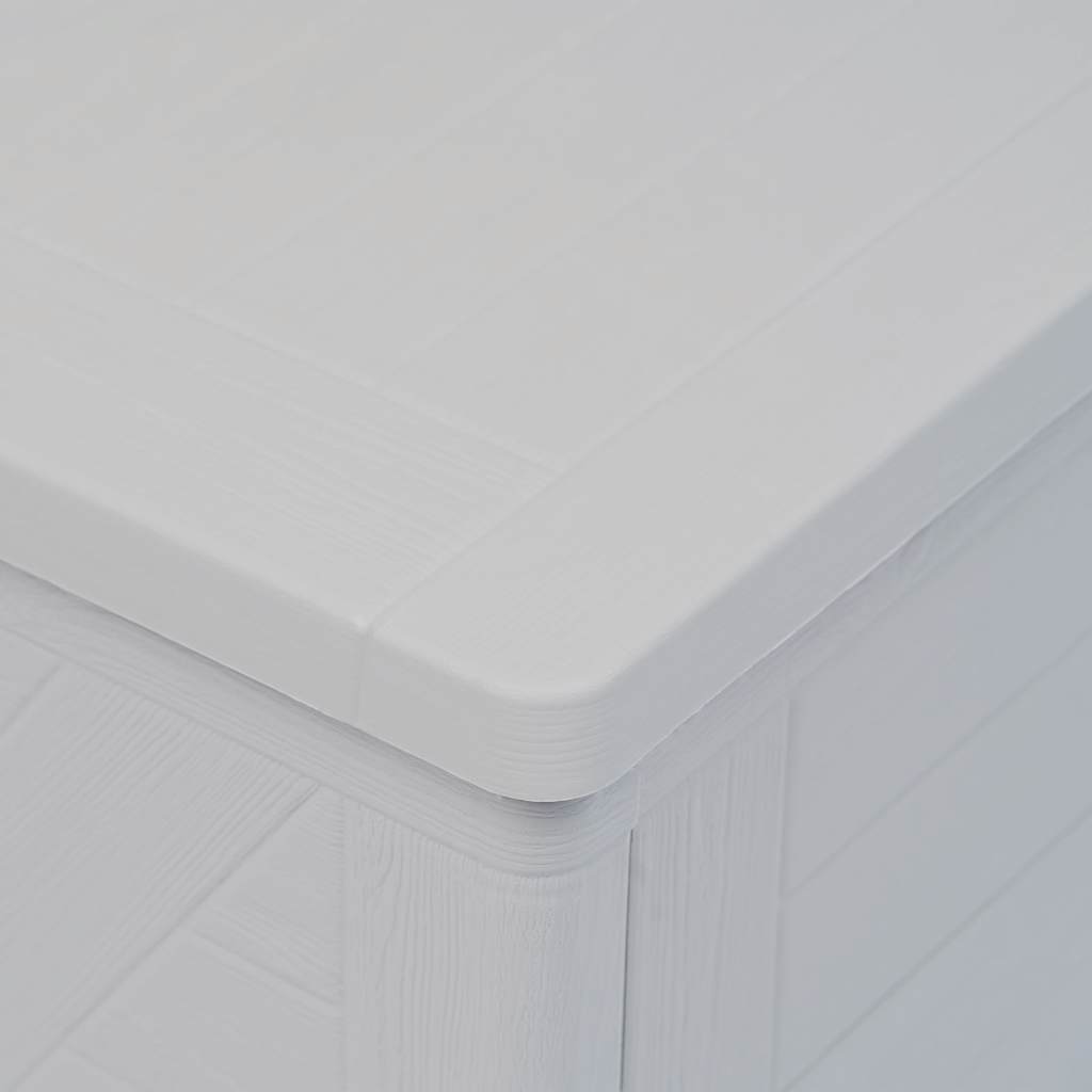 Garden Storage Box 420 L Light Grey