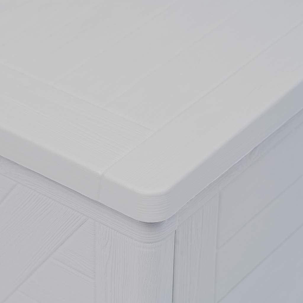 Garden Storage Box 420 L Light Grey