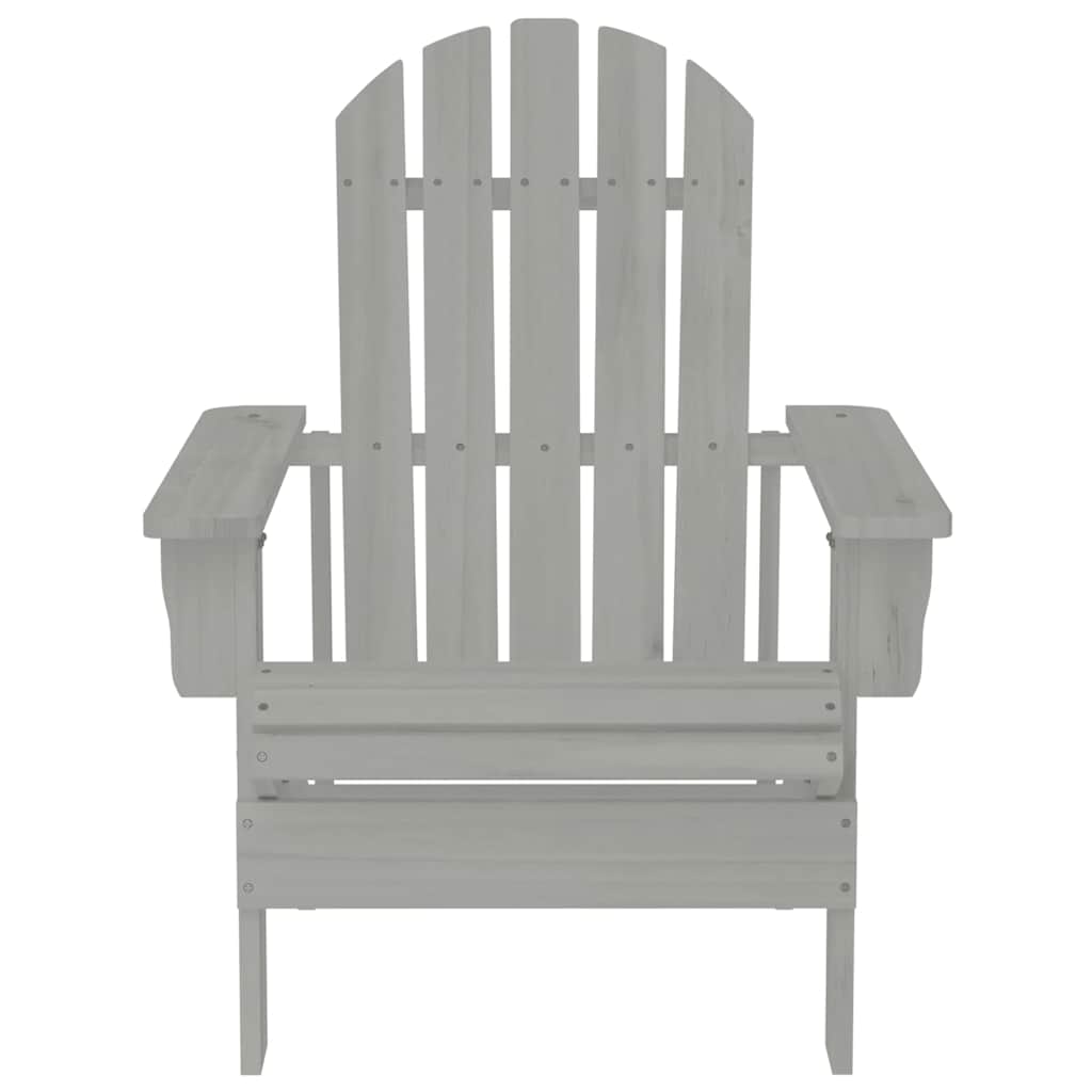 Garden Chair Wood Grey