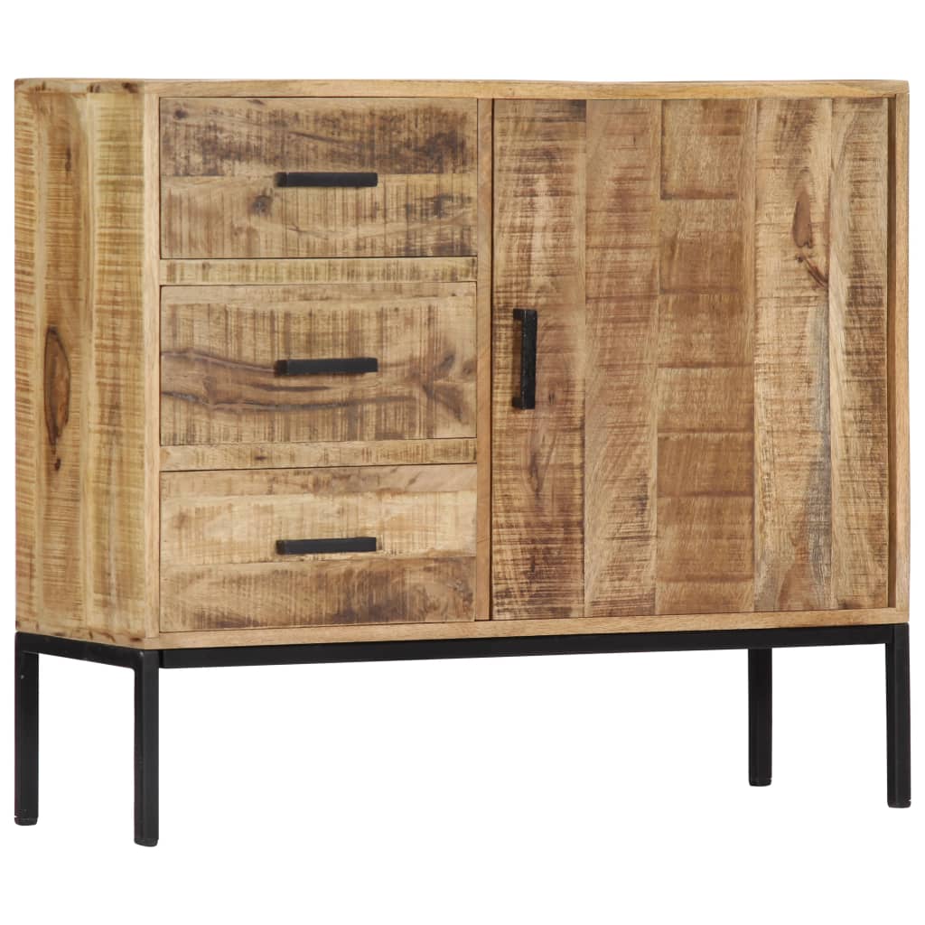 Sideboard 88x30x71 cm Solid Mango Wood