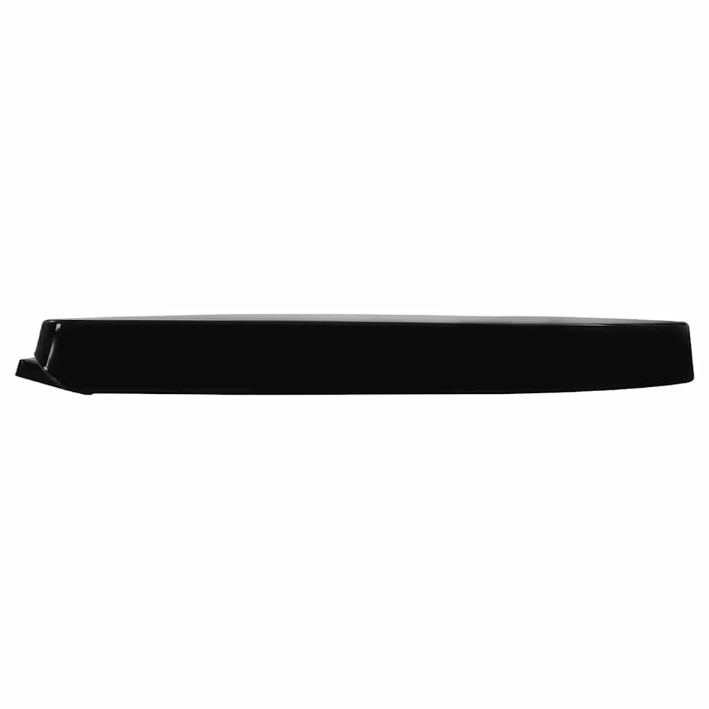 Soft-close Toilet Seat with Quick-release Design Black