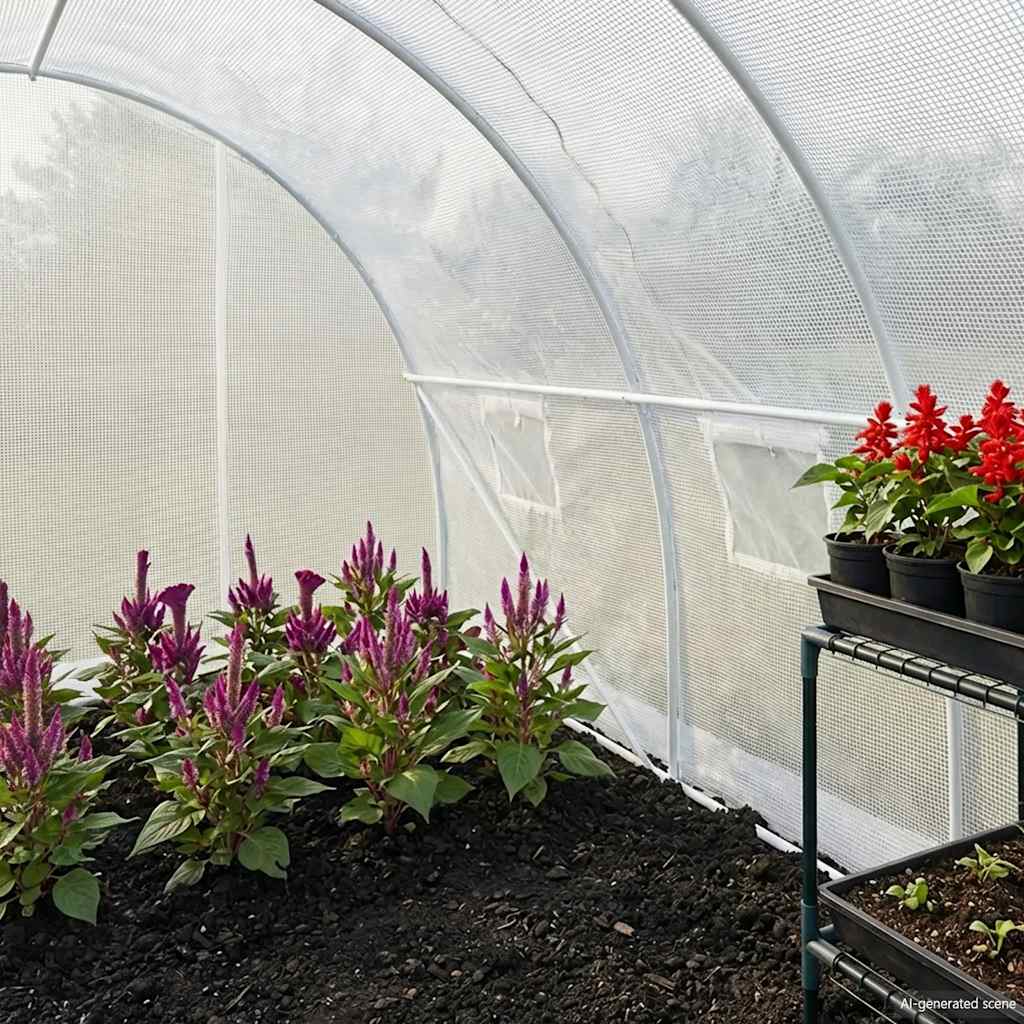 Greenhouse 27 m² 900x300x200 cm