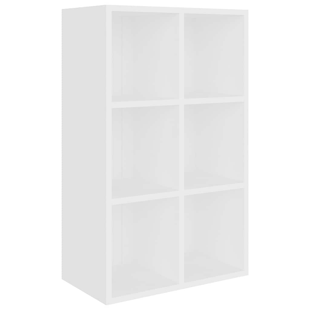 Book Cabinet/Sideboard White 66x30x98 cm Engineered Wood