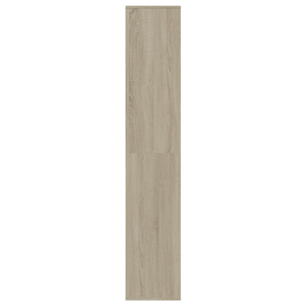 Shoe Cabinet Sonoma Oak 54x34x183 cm Engineered Wood
