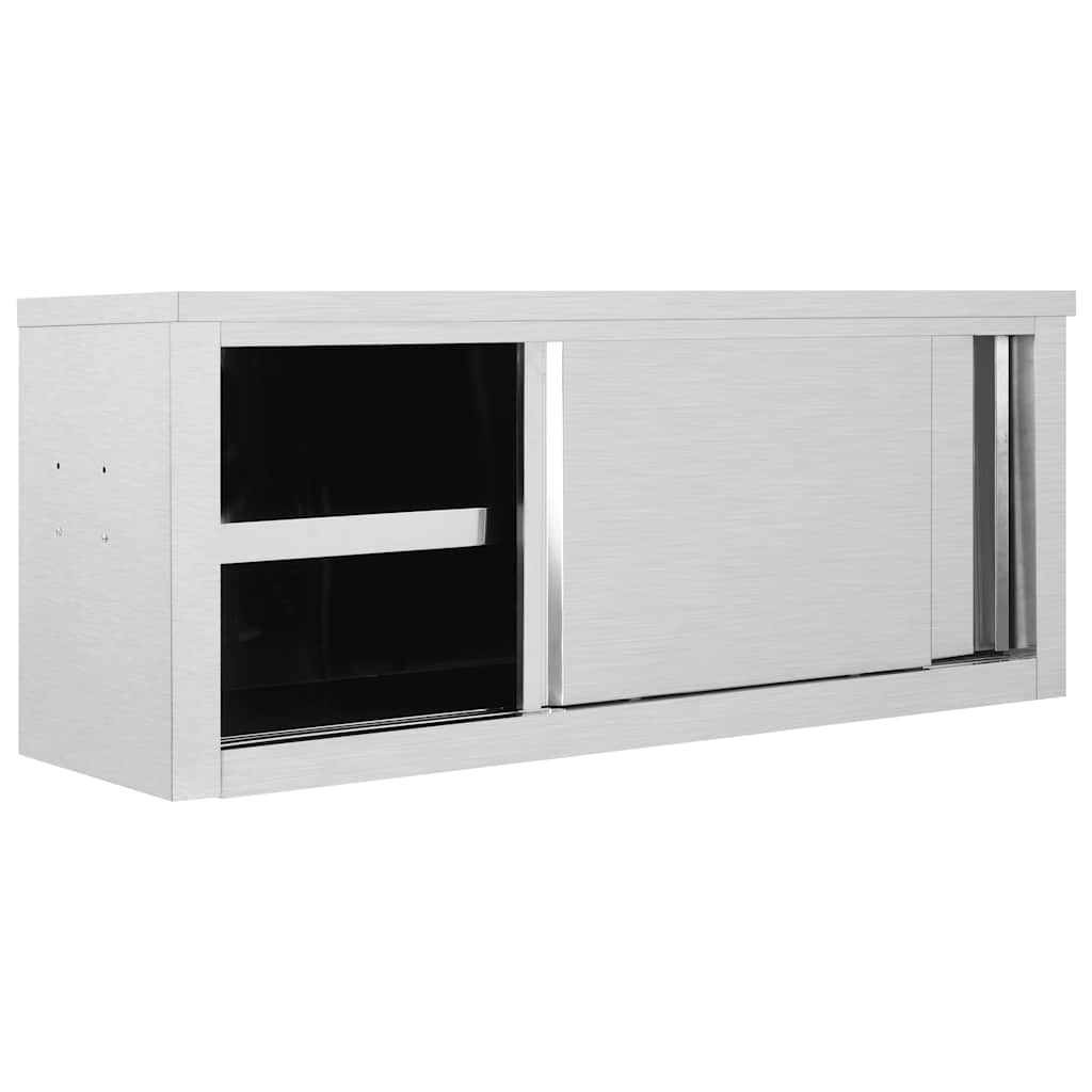 Kitchen Wall Cabinet with Sliding Doors 120x40x50 cm