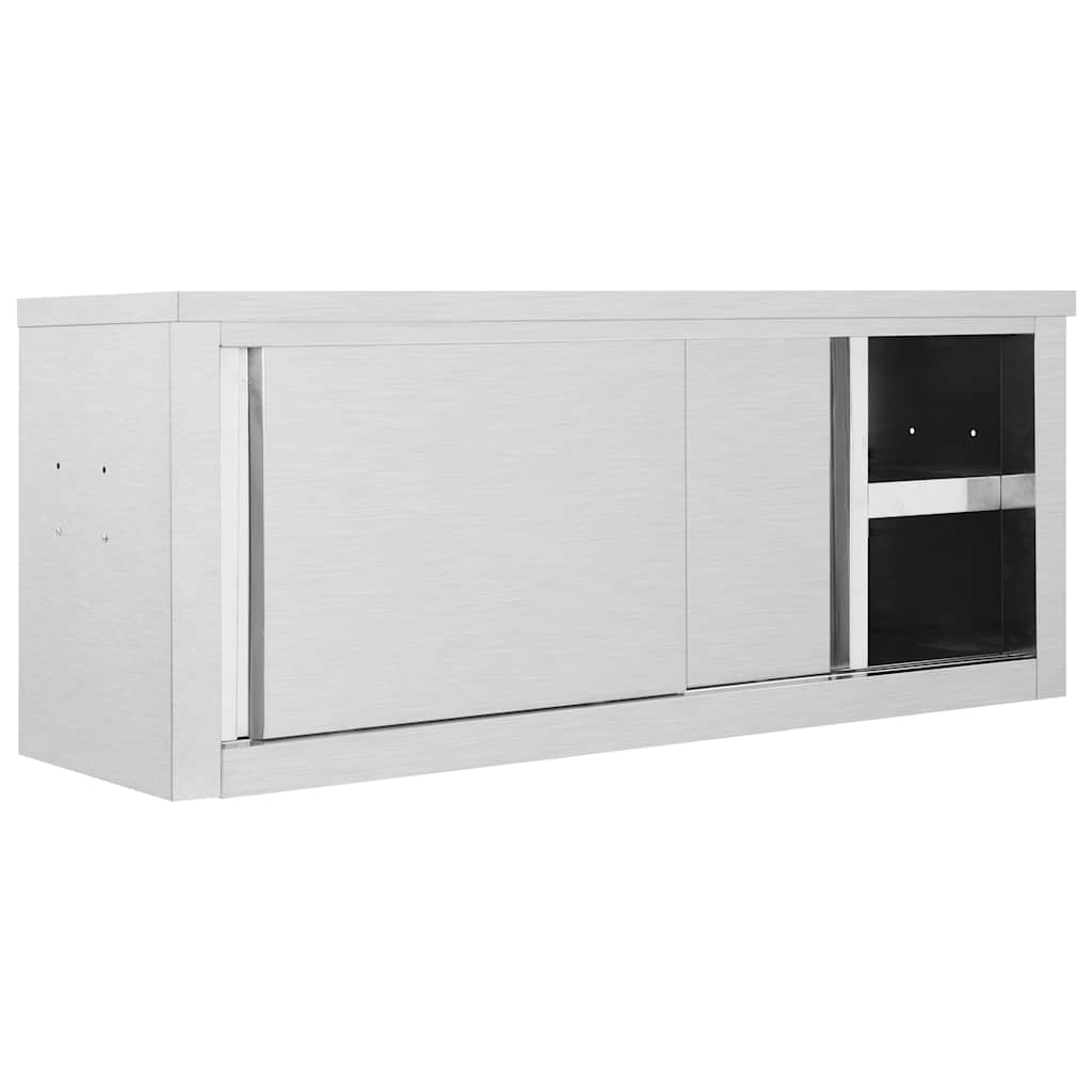 Kitchen Wall Cabinet with Sliding Doors 120x40x50 cm