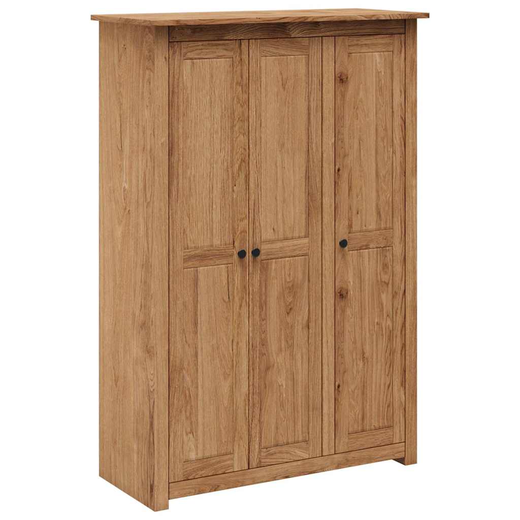 3-Door Wardrobe 118x50x171.5 cm Pine Panama Range