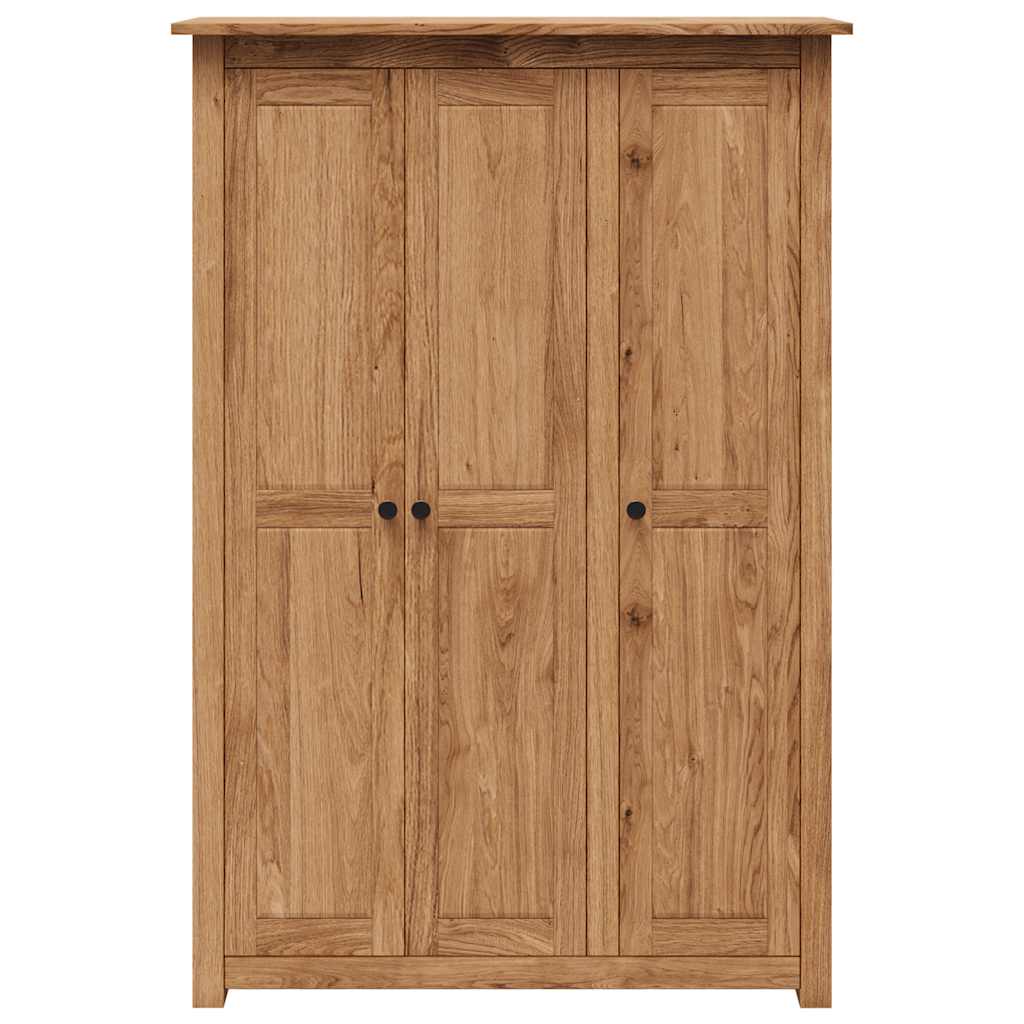 3-Door Wardrobe 118x50x171.5 cm Pine Panama Range
