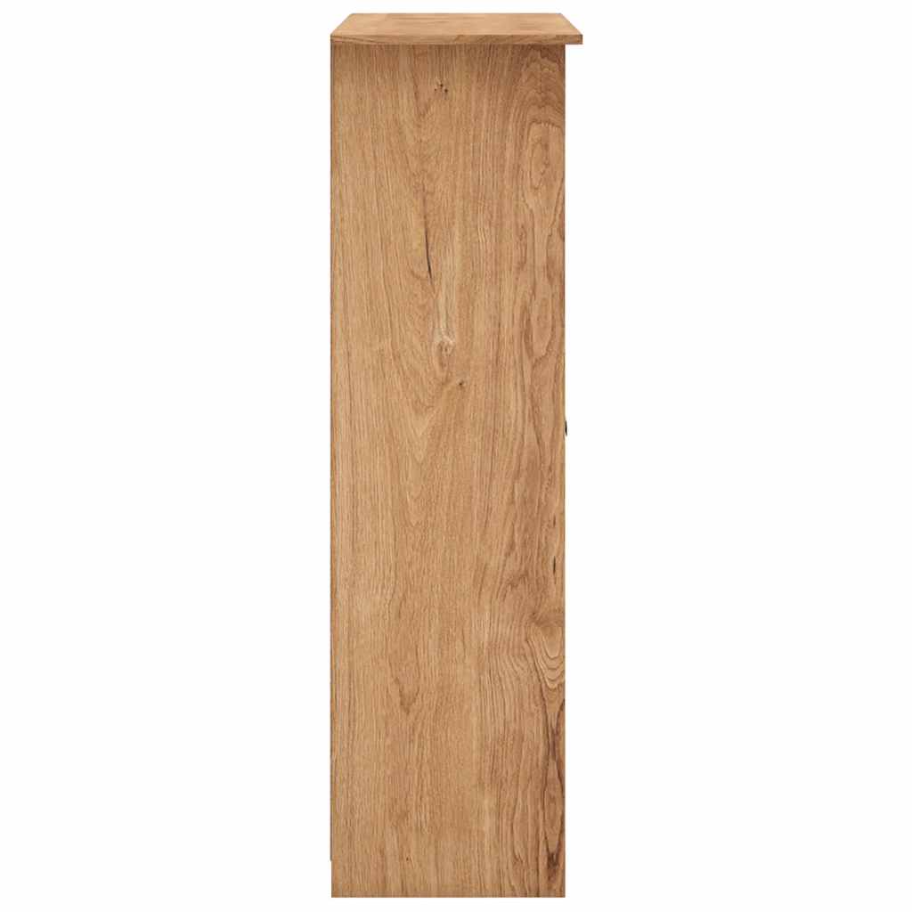 3-Door Wardrobe 118x50x171.5 cm Pine Panama Range