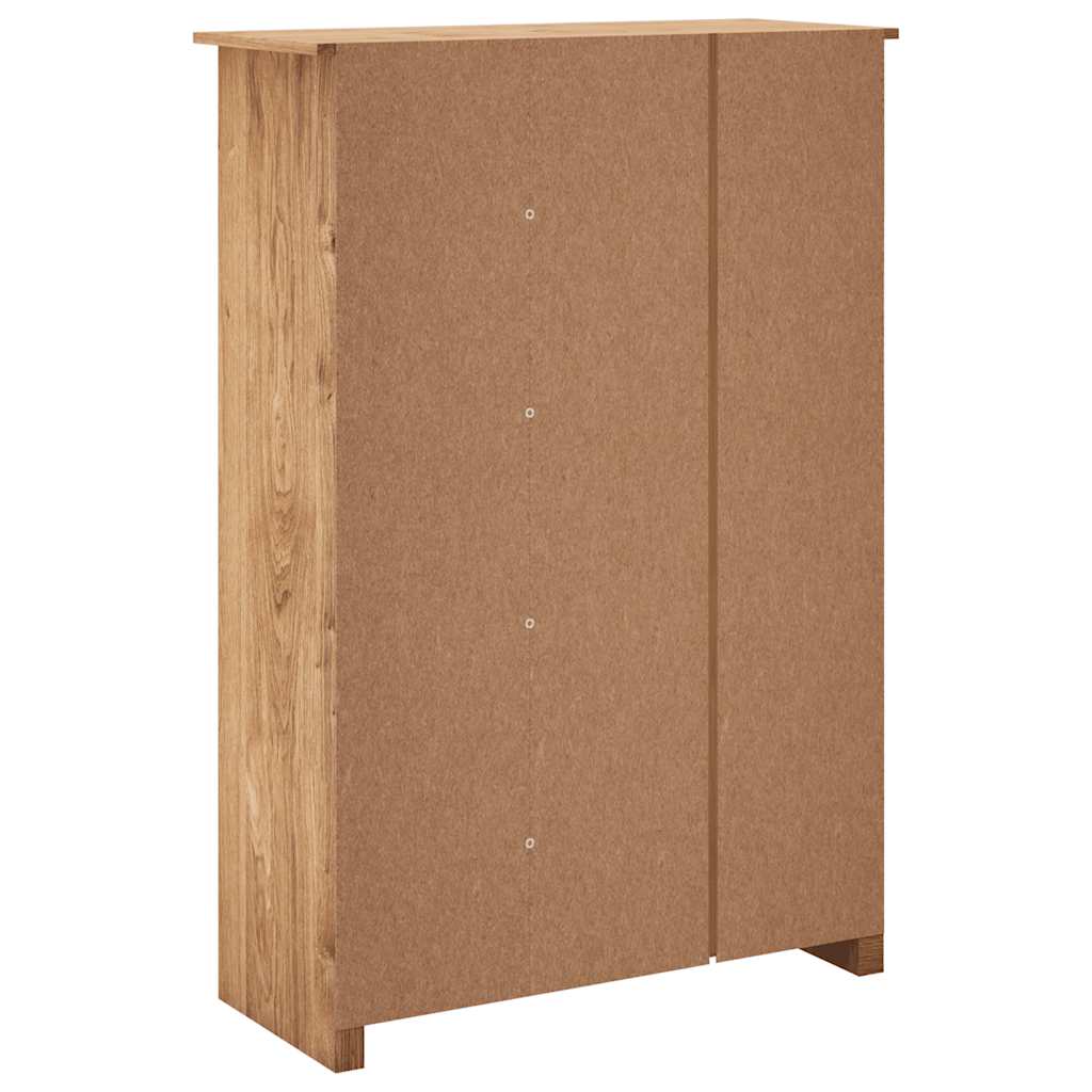 3-Door Wardrobe 118x50x171.5 cm Pine Panama Range