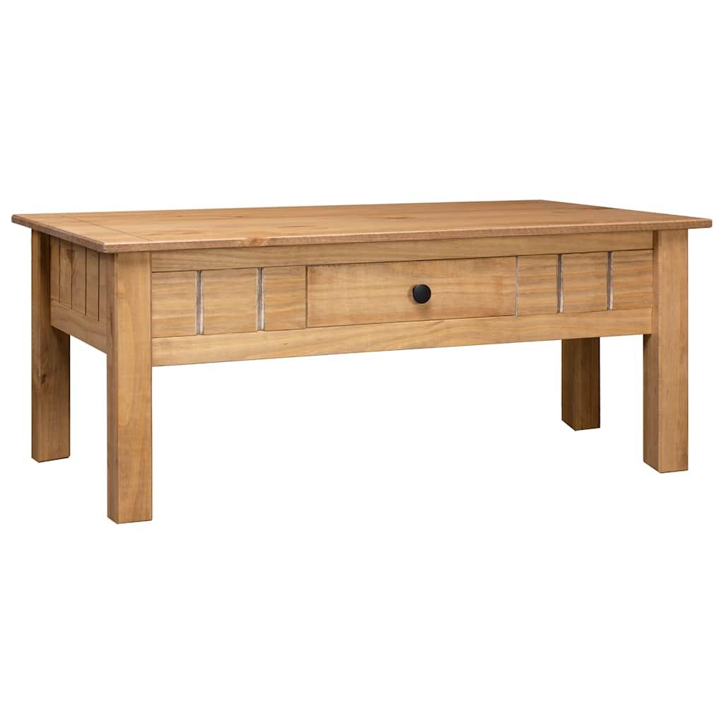 Coffee Table 100x60x43.5 cm Solid Pine Wood Panama Range