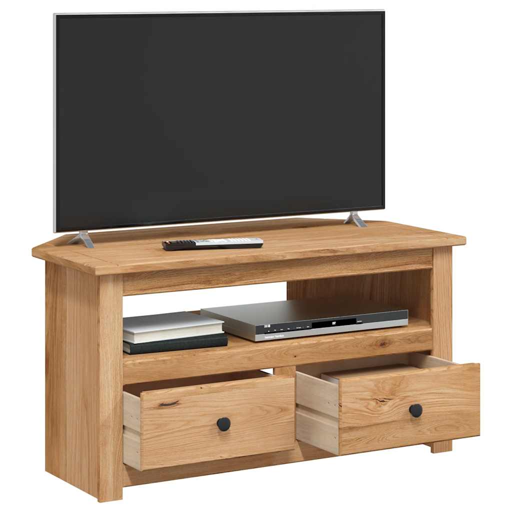 Corner TV Cabinet 93x49x49 cm Solid Pine Panama Range