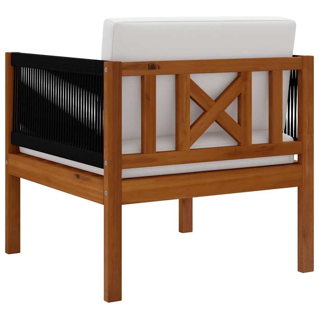 Garden Chairs 2 pcs Solid Acacia Wood