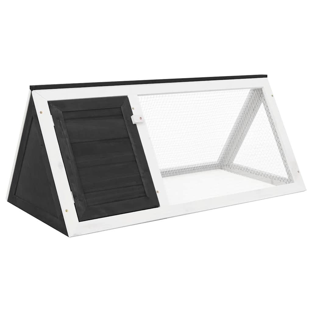 Animal Rabbit Cage Grey Wood