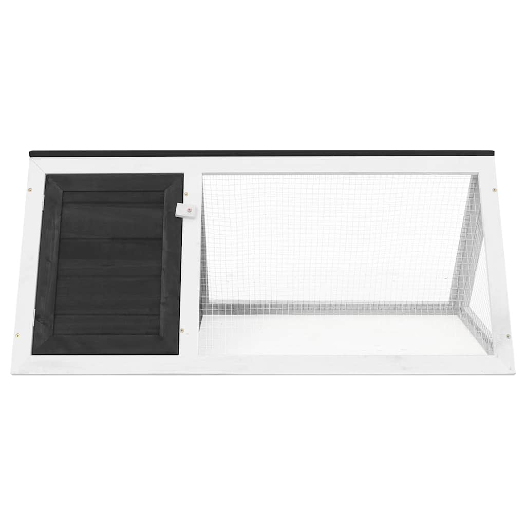 Animal Rabbit Cage Grey Wood