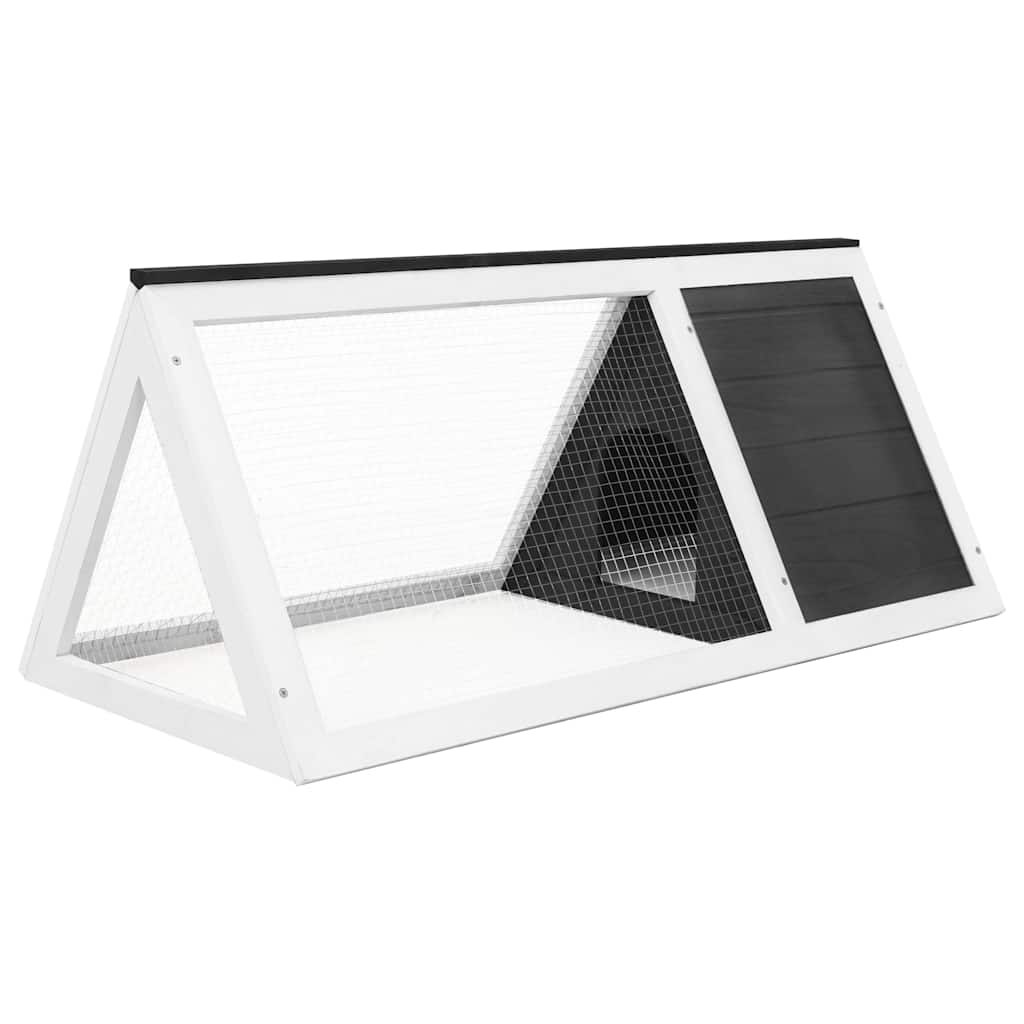Animal Rabbit Cage Grey Wood