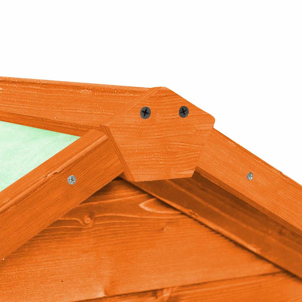 Rabbit Hutch 140x63x120 cm Solid Firwood