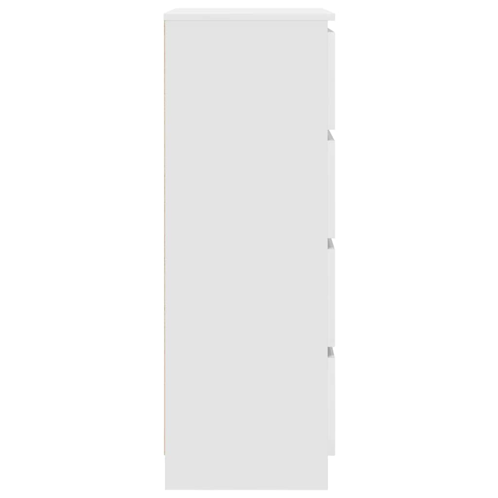 Sideboard White 60x35x98.5 cm Engineered Wood