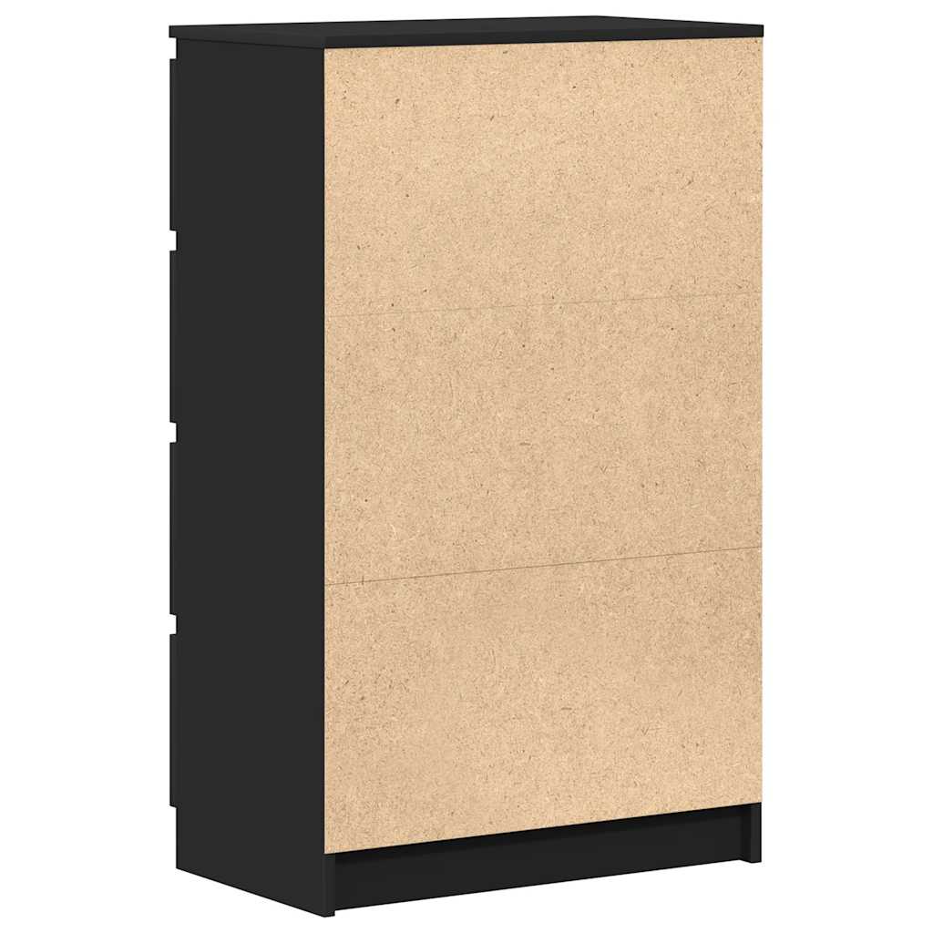 Sideboard Black 60x35x98.5 cm Engineered Wood